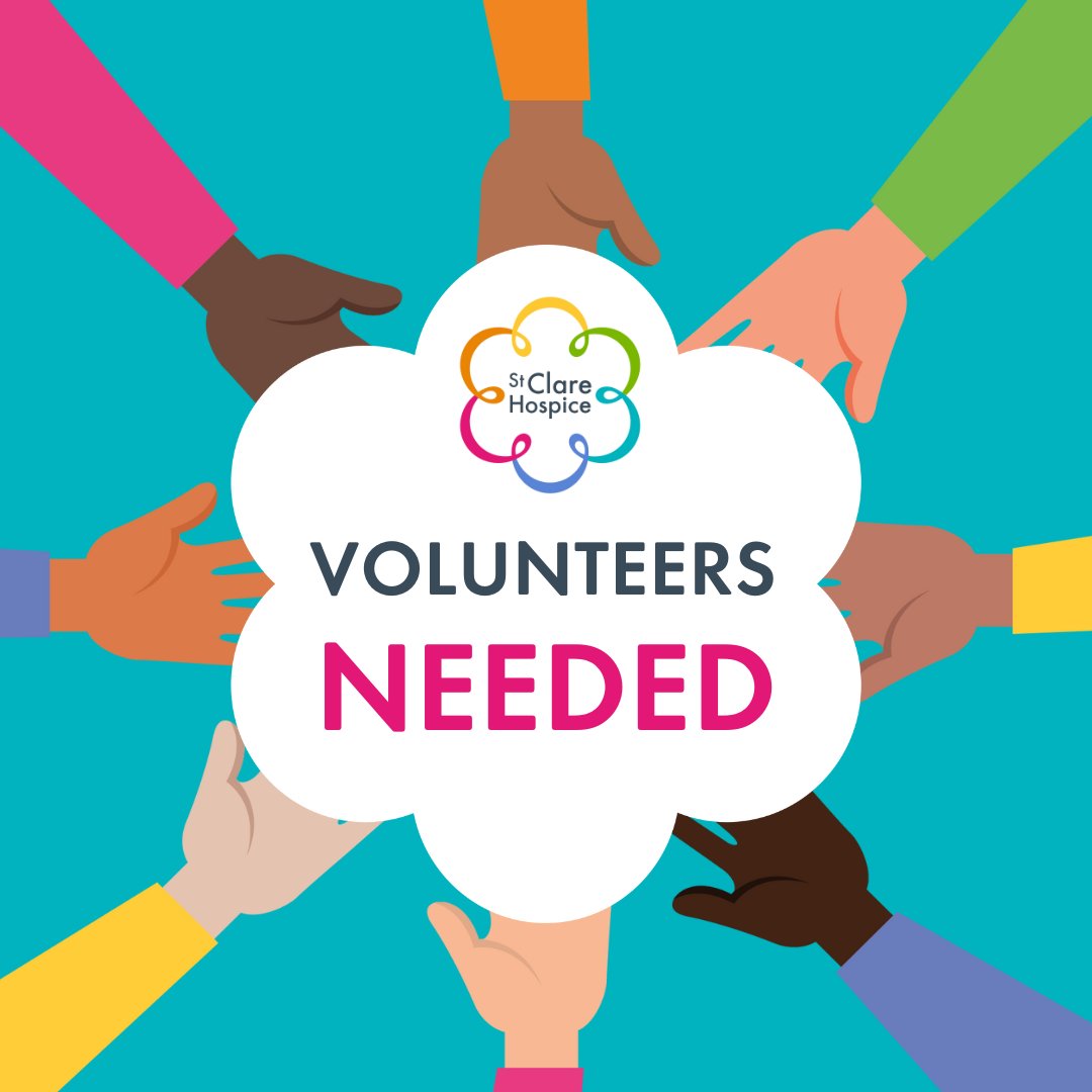 Volunteering is a powerful way to feel fulfilled! ⚡

Join our team and make a real difference to people’s lives in your community. 

Find out more at our next Volunteer Fair:
📅 Thursday 1 Sept
📍  St Clare Hospice CM17 9JX
👉 Info bit.ly/3PIWQ0s
