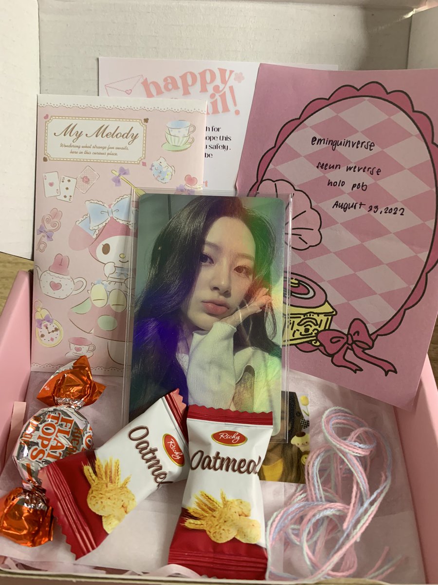 minguinverse's tweet photo. ๐โ #mmvmails
Hi @ryusooncart seeun arrived safely! Thank you so much for packing it securely and for the cute packaging! ๐ค https://t.co/Sipgui9Z4E