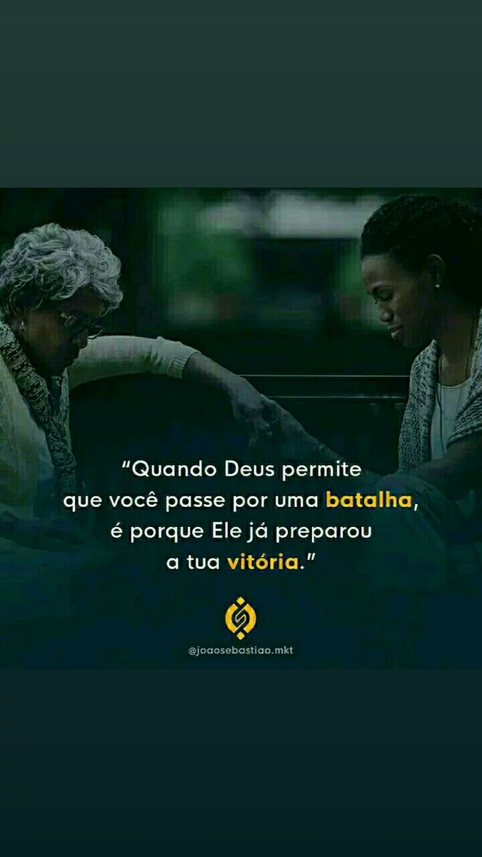 Tenha fé❤