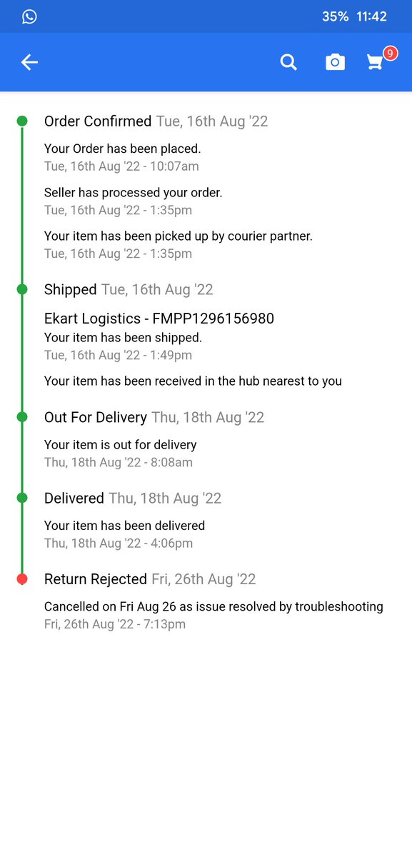 hamzamynu's tweet photo. Pathetic issue resolution from Flipkart. I've ordered OnePlus buds Nord ce. It has so many problems. Technician came for "resolving my issue" twice but replacement got cancelled. Now I'm told to visit OnePlus service center.i want order to be returned.@Flipkart @flipkartsupport https://t.co/lDCPIU7bhT