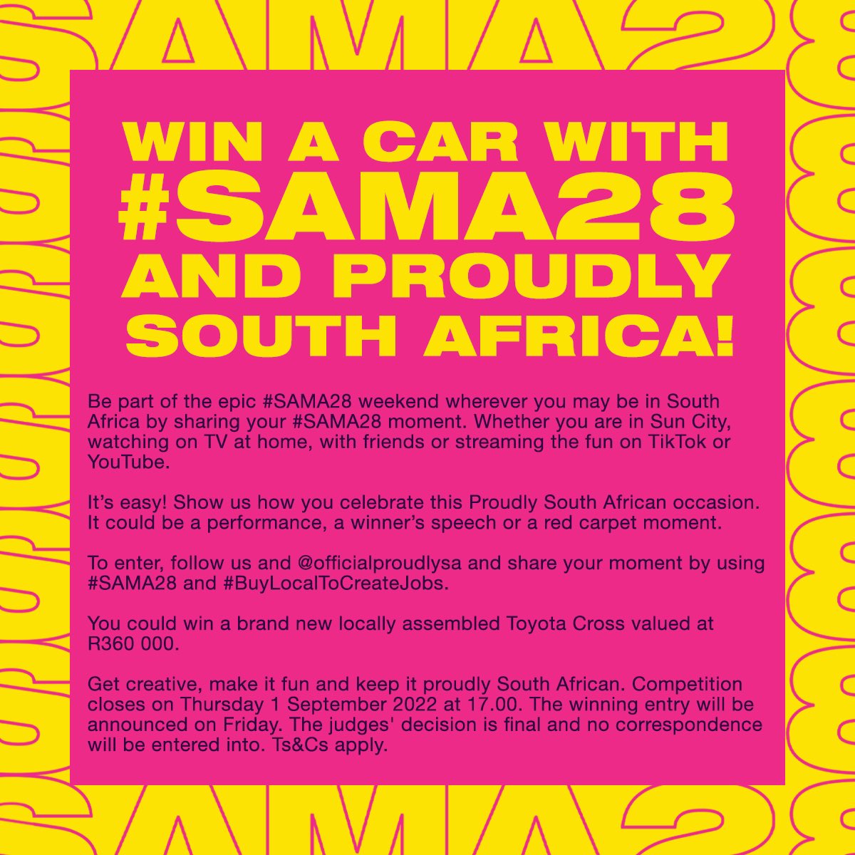 The SA Music Awards tweet media