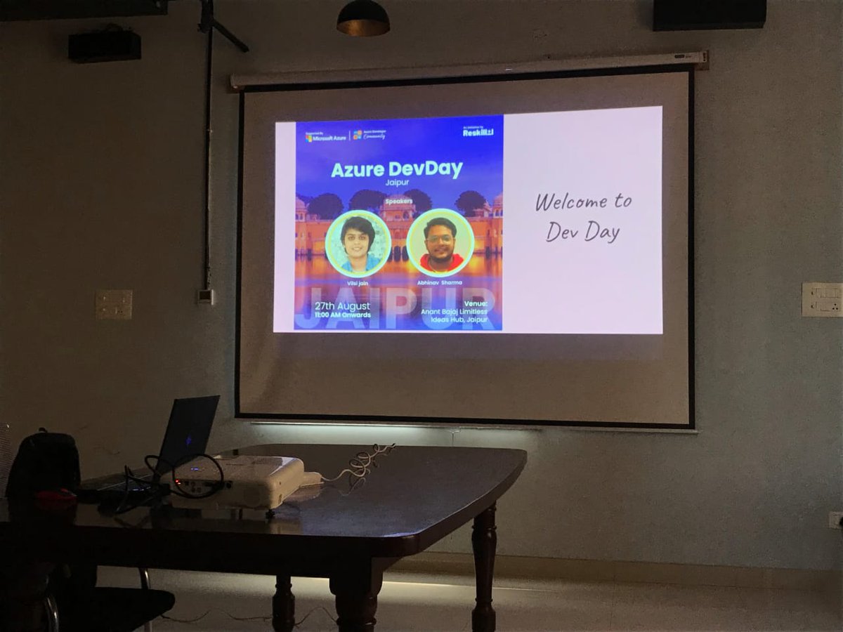 azdevindia's tweet photo. #Azure #DevDay has arrived in the Pink City, #Jaipur! Here we share a glimpse of the fantastic audience and the excitement in the air.
#devdayjaipur #azuredevday https://t.co/TTsm8dBjTD