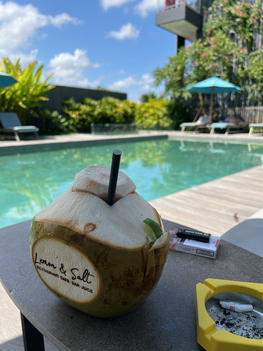 Detox starts now #Bali #CoinfestAsia2022