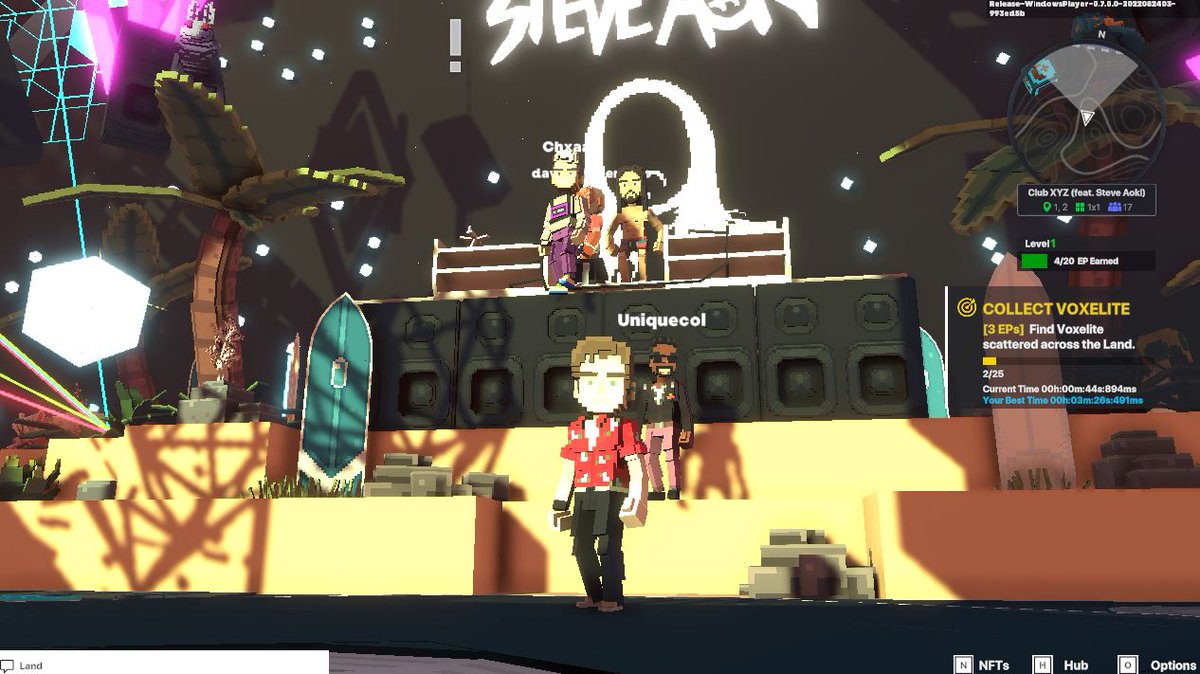 leonkingly78's tweet photo. @TheSandboxGame @steveaoki I just participated in the #SandboxAlphaS3Giveaway for a chance to win 500 SAND! On stage with Steve Aoki, check out my screenshot below!
👇 https://t.co/DoPtDU2YUh