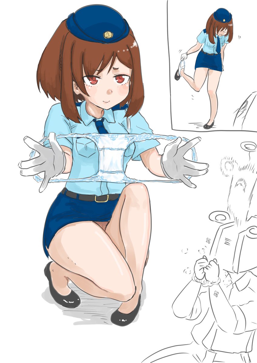 コロちゃんポリスにパンツ手錠かけられたいわけです

#アリスギアお絵かき 