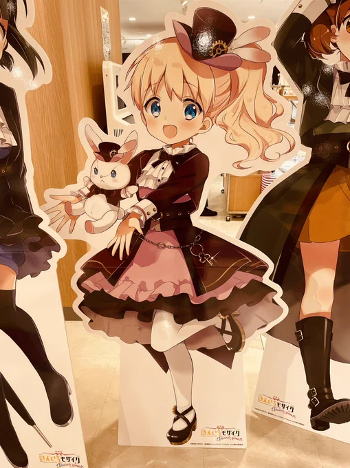 きんモザ展行ってきました可愛いが溢れてます…!#きんモザ展 #kinmosa 