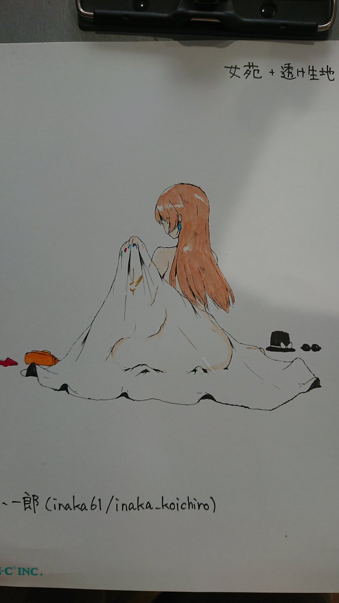 「女苑+透け生地#PAINTERSHIGH19 」|小一郎⛩例大祭お51bのイラスト