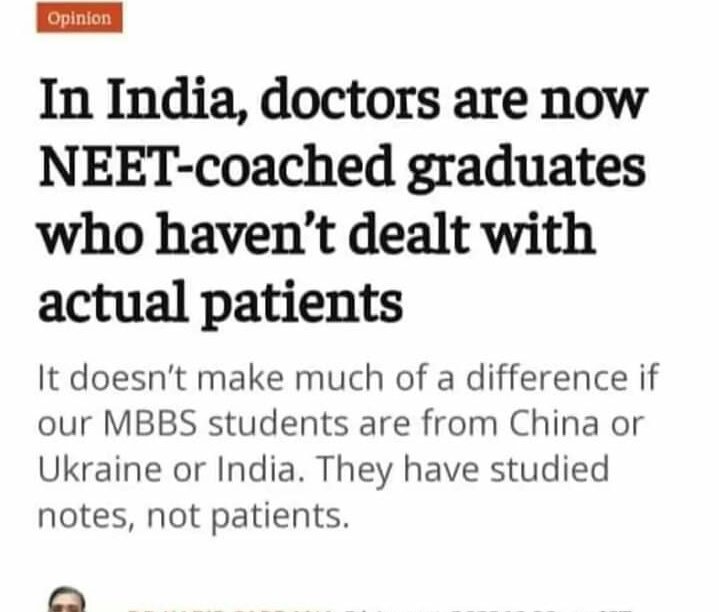 Indian__doctor's tweet photo. Few years Back,
MBBS considered as a perfect! Doctor Who could cure everything!
All were doing best in practice

NOW Due to NEXT,Reservations 
Everyone is busy in MCQ,MARROW rattafication!
They are trying to develop more question solving skills than Clinical practice
#MedTwitter https://t.co/WbRlpu04yn