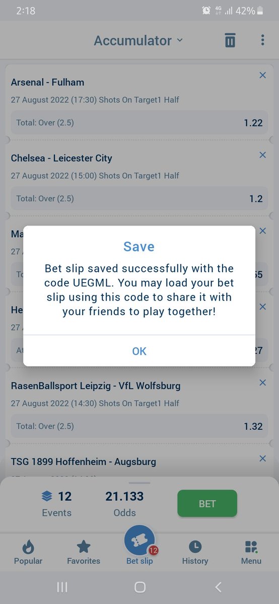 edema_isadore's tweet photo. #1xbetBookingCode
Frame1.....81 odds
Frame2.... 21 odds
Do your +/-
Stake responsibly
@MisturBets https://t.co/6JS4zkGl0I