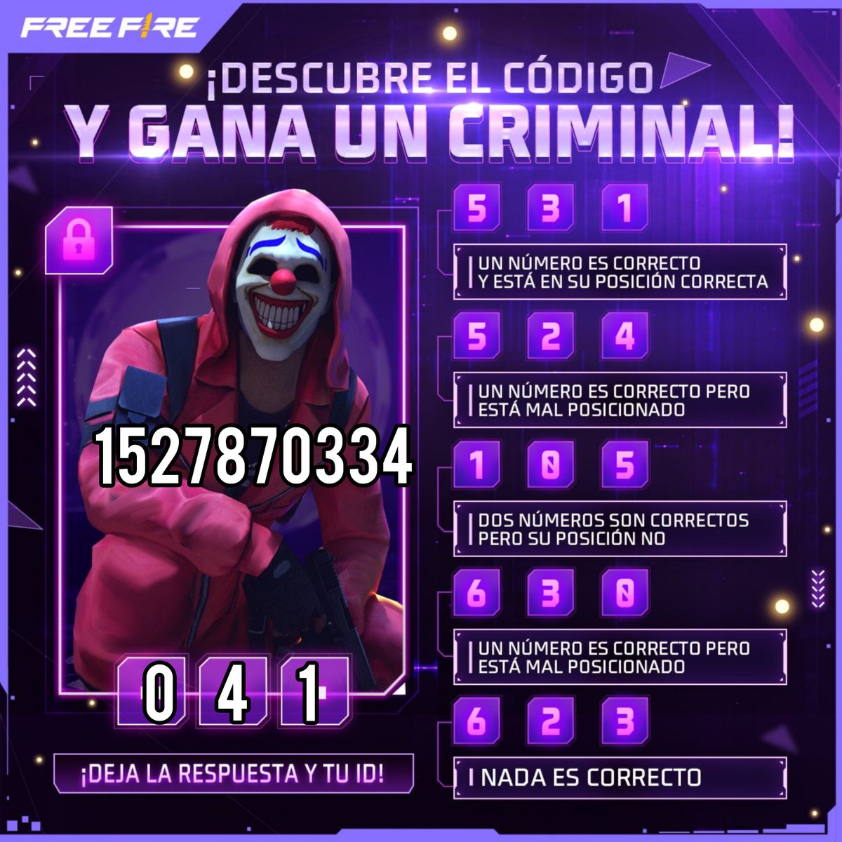 XShiNiD's tweet photo. @freefirelatino 1527870334
Respuesta :041
A darle a los cabeceros 😎 #GarenaFreeFire #CriminalRojo https://t.co/RfFrKfz5Jf