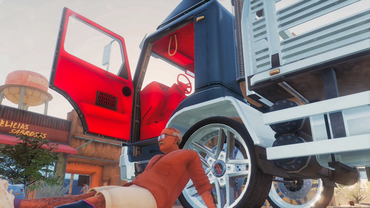 vv8BALLvv's tweet photo. お爺👴の愛車は…
トラックですw😂😂

 #セインツロウ
 #SaintsRow https://t.co/dQWIfsH6jF