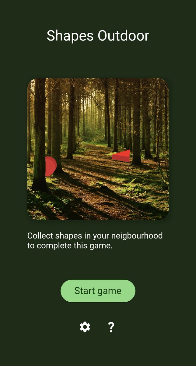 LL_was_here's tweet photo. Shapes Outdoor remake in #Flutter

Work-in-progress. Need to build out prominent disclosure before I can submit this locaton based game. https://t.co/9vkfXuvyAf