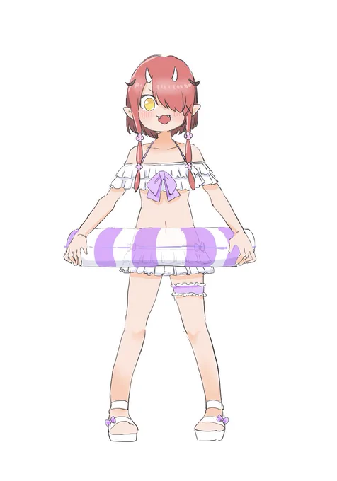 わらべさんといろはさんは一応全身ちゃんと描いてたのでスッと出す( ˘ω˘)っ 