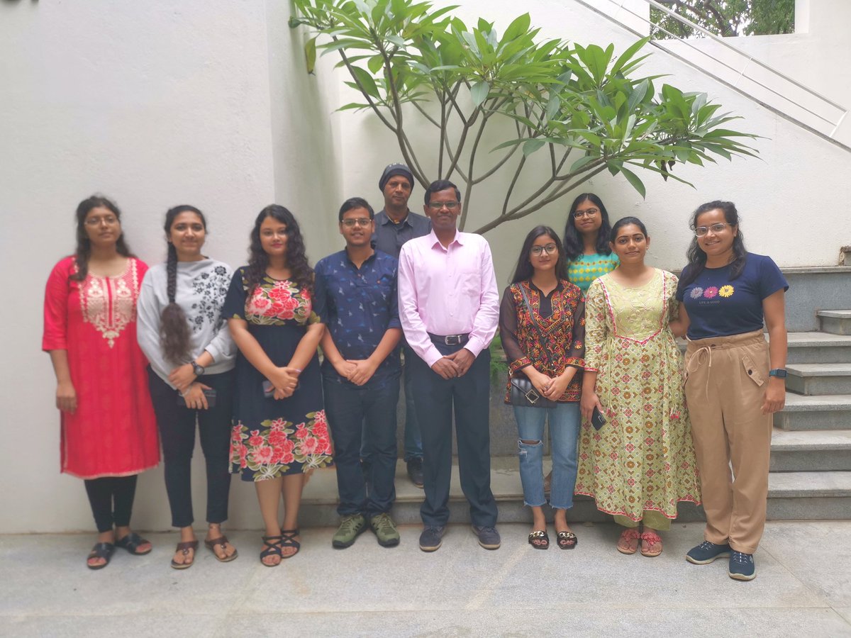 jamesclementjnc's tweet photo. Department Day to welcome freshers @Vijaya0217 @vijaykumarmj @PuriSambhavi @ShrilaxmiVJoshi #academic #science #freshers #Academia #neuroscience #neurotwitter #brain #jncasr #nsu #mbgu @RaviManjithaya @SheebaVasu https://t.co/vf6laji5Uj