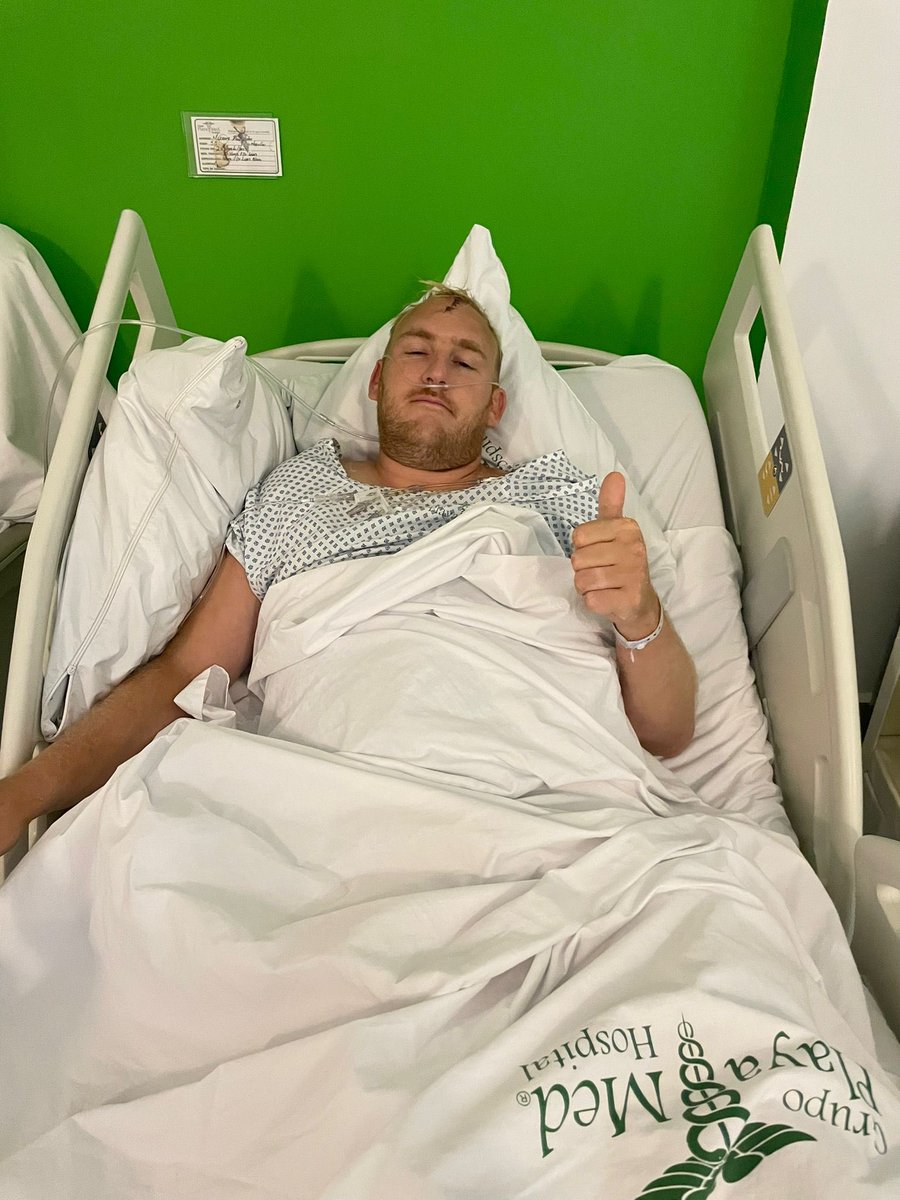 JArthurStanley's tweet photo. After almost a week on life support, Mash is now awake 💪🏻!

This is the first step on a long journey to recovery, he’s now faced with pneumonia and kidney failure,staying in the same hospital.

The money raised this week by you all has paid for life saving cardiac/neuro treatment https://t.co/YTixixvtVH