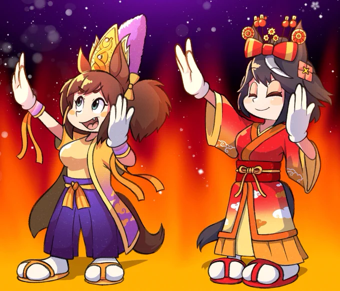 WE'RE DANCIN'!!!(過去絵リメイク) 