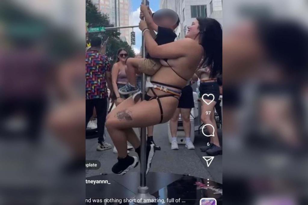 North Carolina gay pride event slammed over video of young child on stripper pole trib.al/dqwqbeR