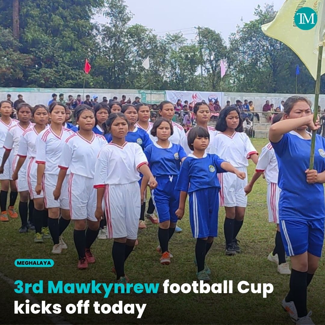 TheMeghalayan's tweet photo. The 3rd Mawkynrew #football Cup started on August 27 at Mawlein in the Mawkynrew Block of East Khasi Hills district. The tournament was flagged off by Cabinet Minister and MLA of #Mawkynrew constituency Banteidor Lyngdoh.
#news #meghalayanews #TheMeghalayan #northeast https://t.co/OiKt1jGbe6