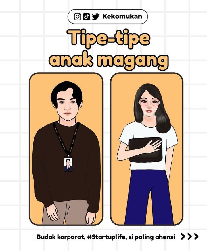 kekomukan's tweet photo. tag temen kamu si paling budak korporat xixixi https://t.co/wjCqtSTSIb