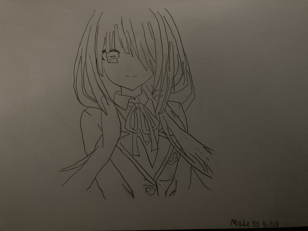 Lil_Bread_draw's tweet photo. Art made by @ShidoLilBread #datealive #art #drawing #sketch #kurumitokisaki https://t.co/n7s8rzULhc