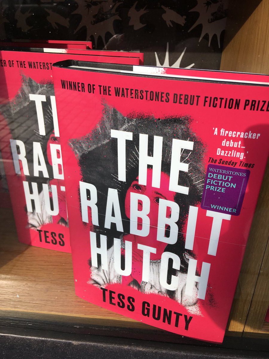 fionamsharp's tweet image. Good morning!! Has everyone bought #TheRabbitHutch by #TessGunty winner of the ⁦@Waterstones⁩ debut fiction prize for 2022? #WDFP ⁦@OneworldNews⁩ well it’s in stock in ⁦@wstonesdurham⁩ perhaps this could be your bank holiday read? See you soon.