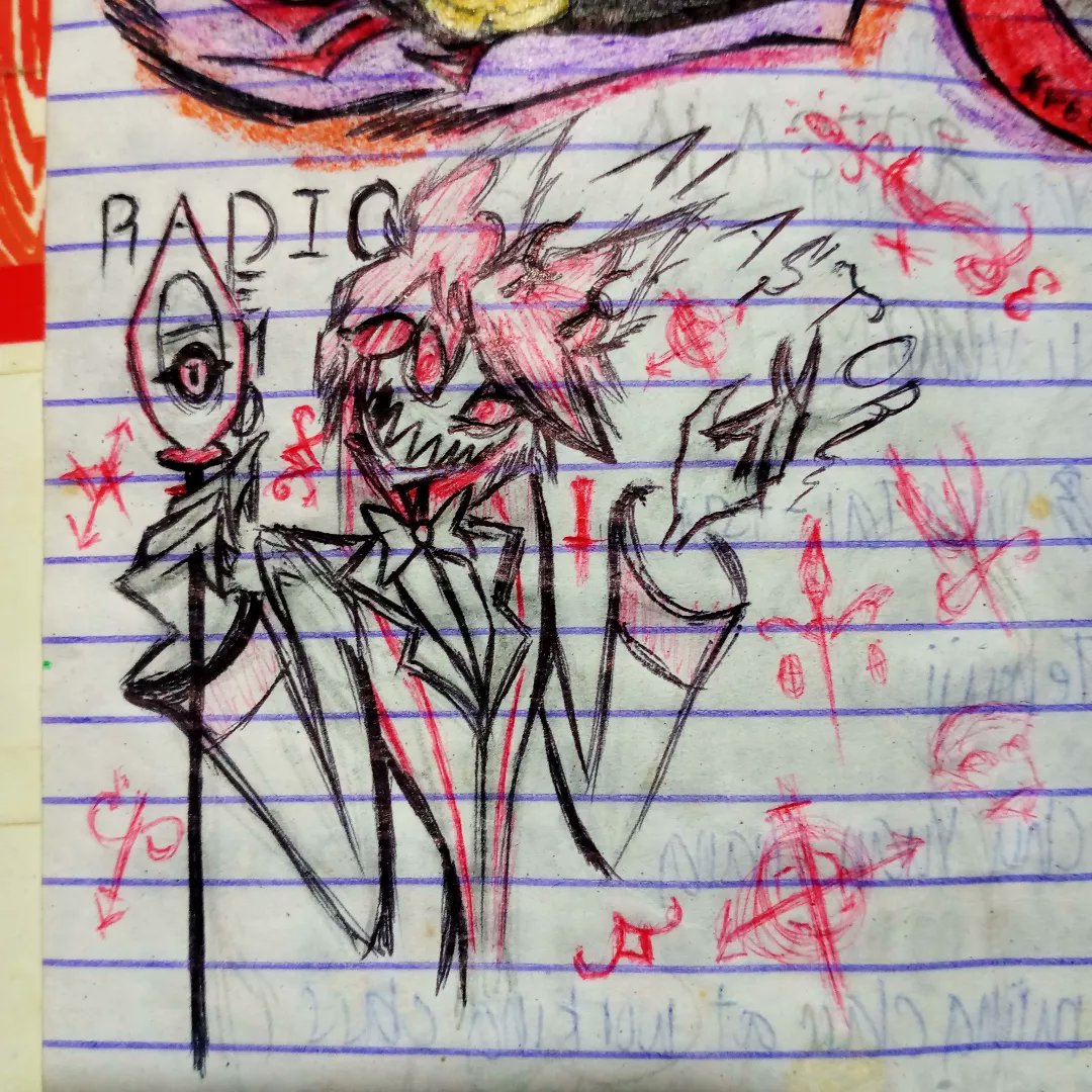 chainendark's tweet photo. Early Stages #Doodling #Alastor https://t.co/lG4nTz3gr9