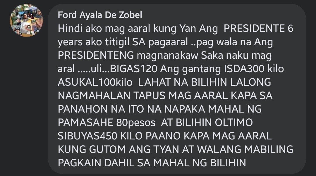 lipunan4's tweet photo. Ang tanga naman nito. Si PBBM Presidente na, sya wala pang napatunayan sa buhay. Ganito mag-isip ang tuwad ang utak. https://t.co/L6Lyid9AcN