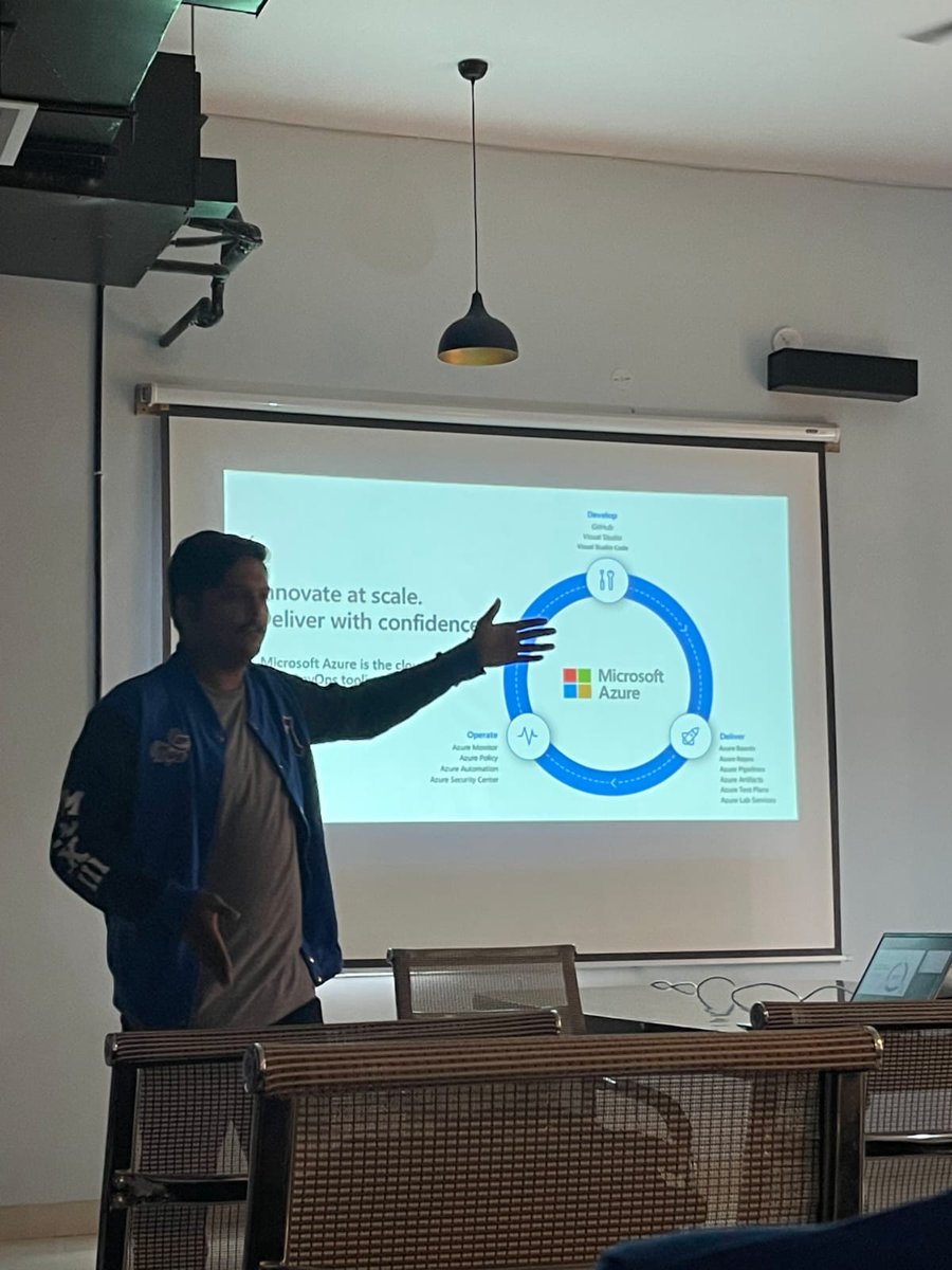 aditya__exe's tweet photo. #AzureDevDayJaipur #DevDayJaipur #Azure
Great sessions by @VilsiJ @sakshamtaneja00 and Abhinav Sharma on @Azure ! Loved to be a part of this meet-up!โค๏ธ
@Reskilll https://t.co/OV2rgE8Wrx