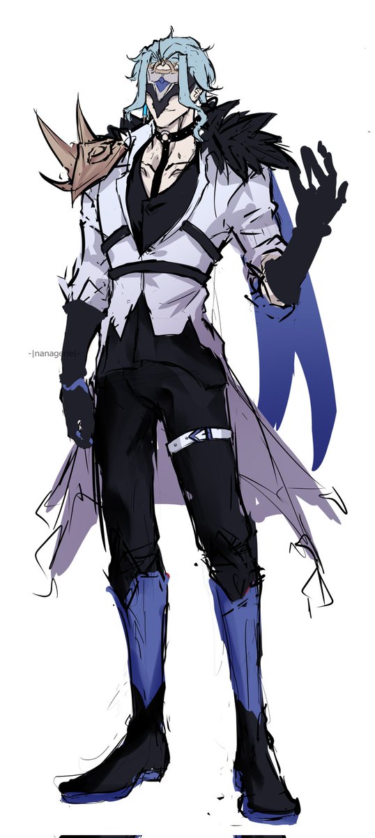 Venge___'s tweet image. Might finish this?? #Genshinlmpact #dottore