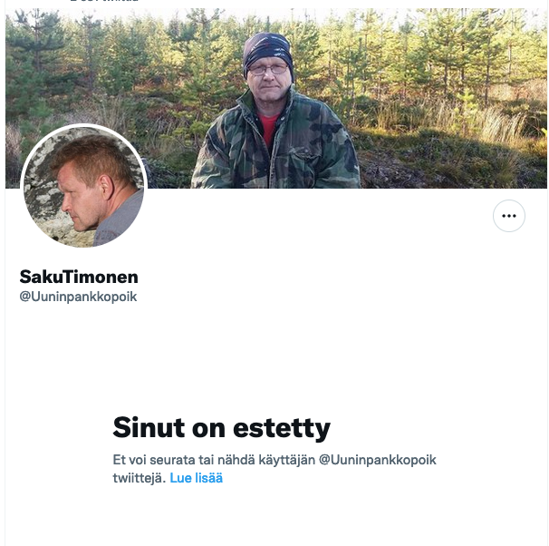 pesukarrhu's tweet photo. @EkiPesonen @Uuninpankkopoik Saanko arvata? Taisit ansaita tuolla sinäkin eston Uuninpankkopojalta. Pankkopoika ei kestä faktoja, eikä korjaa virheitään. Jos niistä huomauttaa käy niin. #uuninpankkopoika #sakutimonen #sakaritimonen #demarit #marin #kesaerata22 #jauhojengi #sannamarin #bilegate #bileministeri https://t.co/fRA8mrfQOR