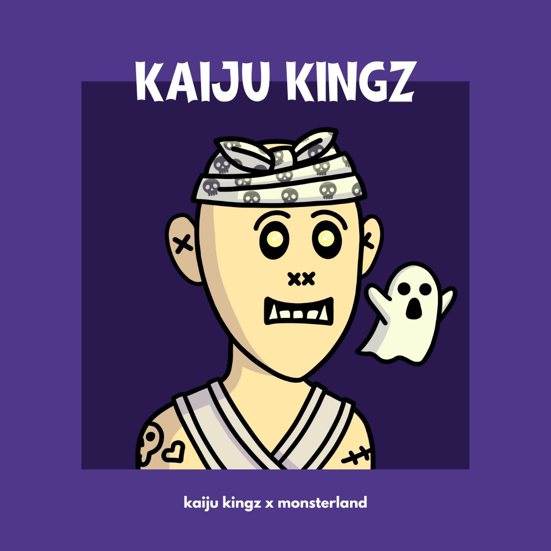 MonsterlandNFT's tweet photo. We're selective about our collabs, which is why we're so excited to give Kaiju Kingz holders a shot at winning WL. 👑

Interact to become a monster, too. 👀 https://t.co/smOt8GAKtC