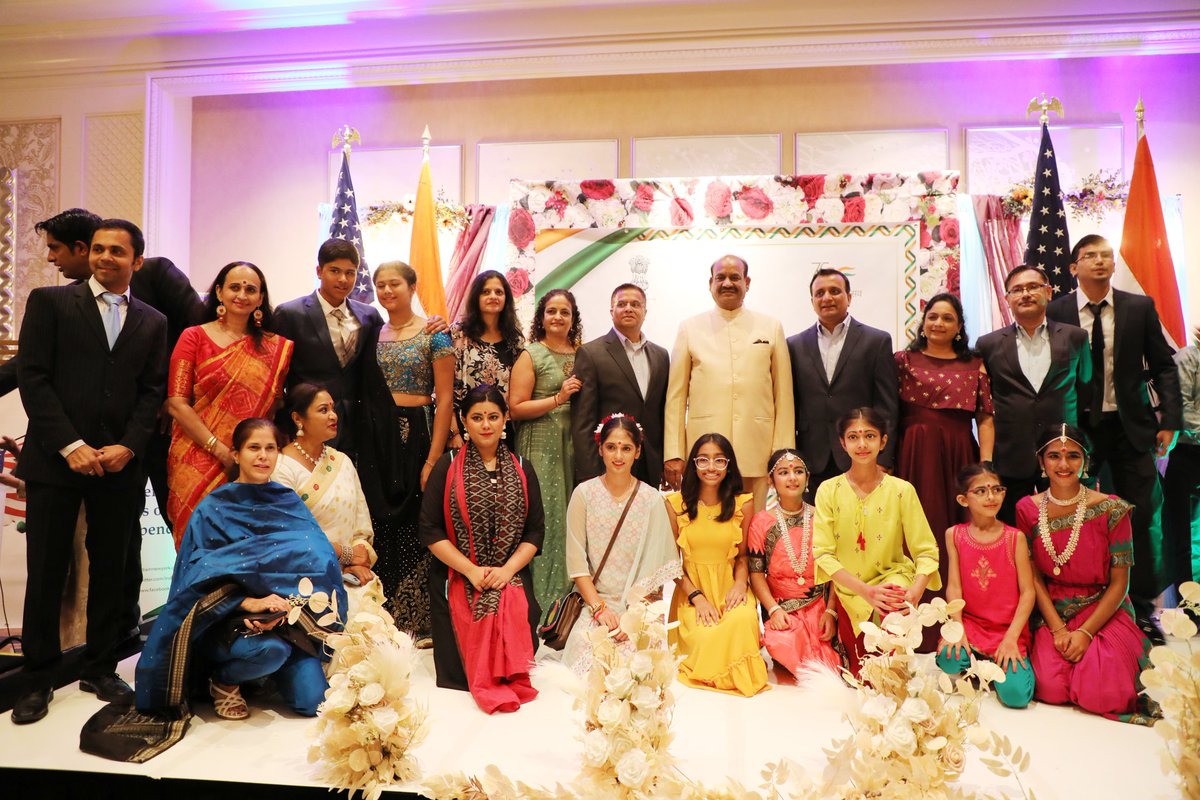 ombirlakota's tweet photo. Mentioning that they are a strong link in the Indo-US relations, urged them to contribute and encourage investments to their motherland. Could see a spark in their eyes which speaks of their urge to engage in India’s journey of development. https://t.co/YfndS2lghf