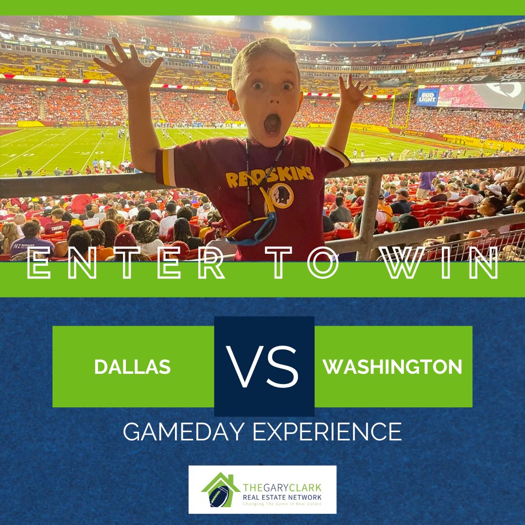 Washington/Dallas Fans! 2X SB Champion Gary Clark is celebrating this fierce rivalry by giving away 2 Suite Tickets to Washington vs Dallas @FedExField.Share this EXPERIENCE w/ NFL Legends &amp; Super Bowl Champs in Mr. Clark’s suite. For Details: NFLegends.com/suite 🔥🔥🔥