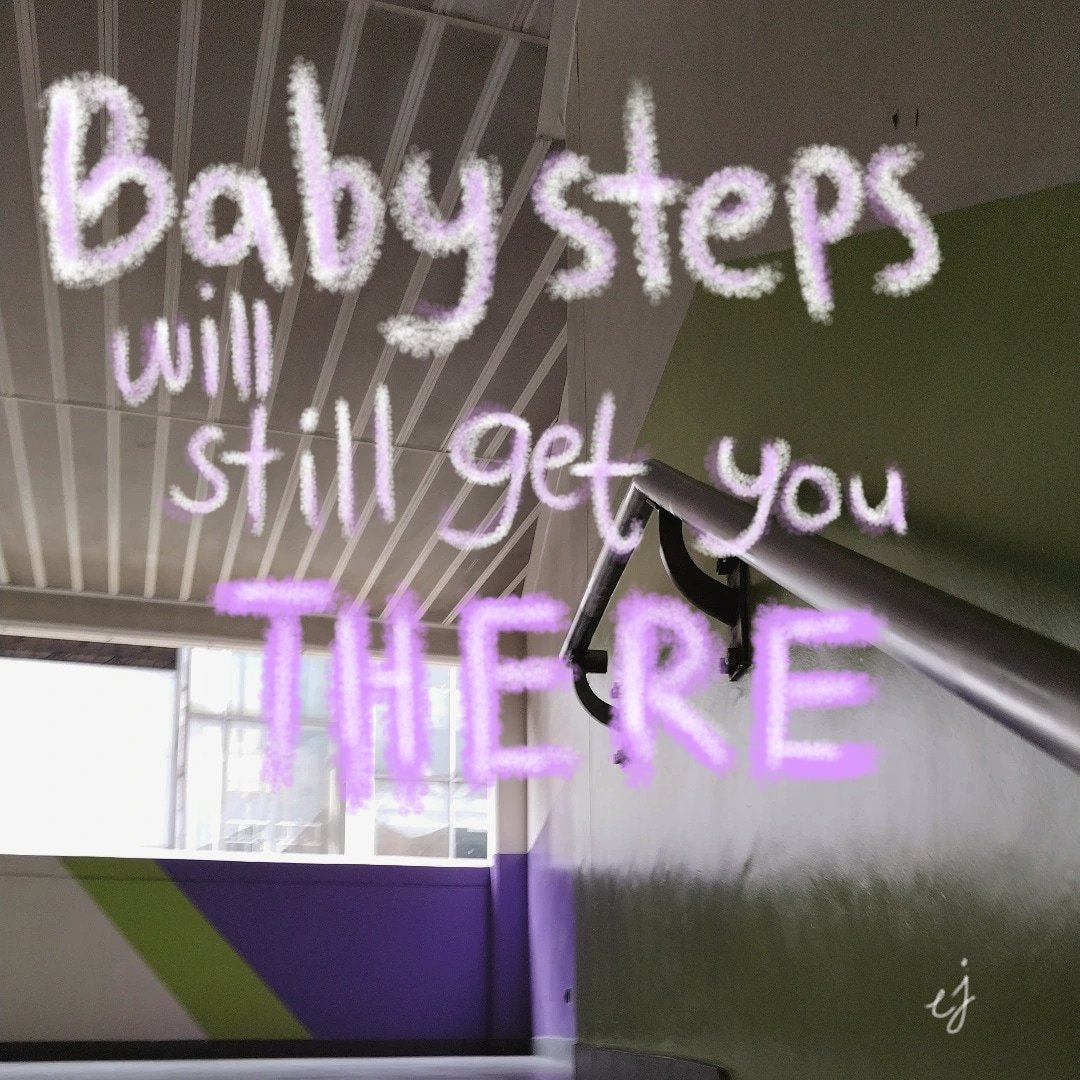 juiidonot's tweet photo. Baby steps will still get you THERE. 🫶🏼 https://t.co/KLy2xIqOAc
