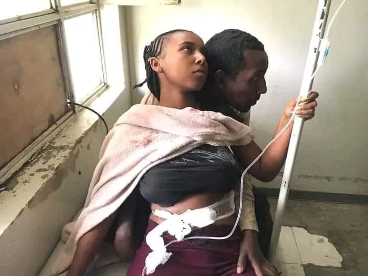 MellathM's tweet photo. #Tigraygenocide
#EndTigraySiege
#StopBombingTigray 
#TigrayUnderAttack 
#Worldactionnow 
#UNactionnow
#JoeBidenactionnow
#JusticeforTigraypeople
The criminal Abiy Ahmed not enough to drink the blood of tigray people, he said he will continue bombing Tigray. So sad and pain. 💔😭 https://t.co/sfOC8qu24i