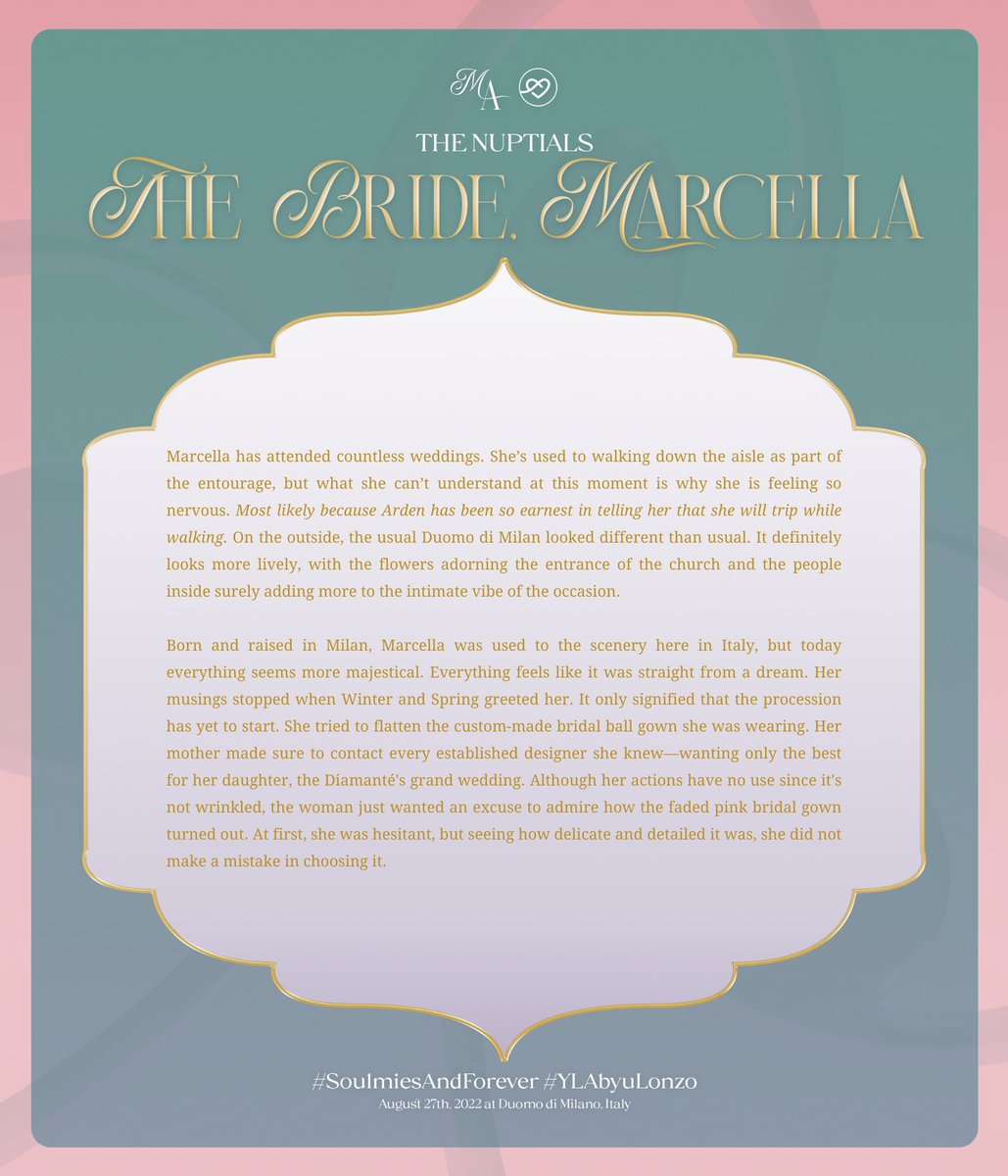 <a href="/O8272O22/">M&A: The Anthology of Love</a> ㅤㅤ
ㅤㅤ
ㅤˠ    BRIDE ˛ Marcella Elisandé  ⊰   ︰
ㅤㅤㅤ
ㅤㅤ