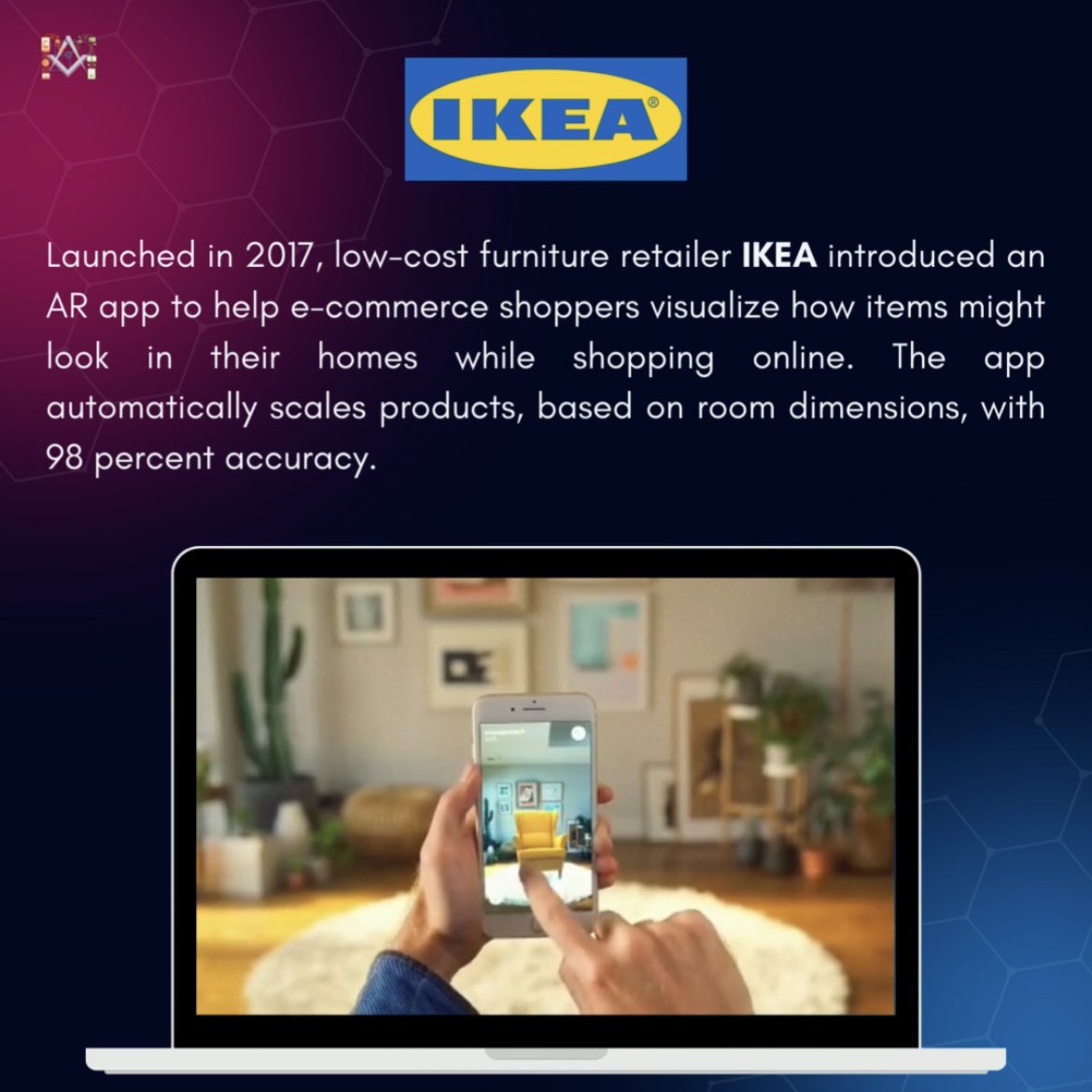 marksocsrcc's tweet photo. As AR becomes cheaper and more accessible, embark on a journey with us to see how marketers use it to create rich and unique consumer experiences!

#marketing #marketingstrategy #augmentedreality #ikea #ecommerce #virtualreality https://t.co/Af3XGOPX91