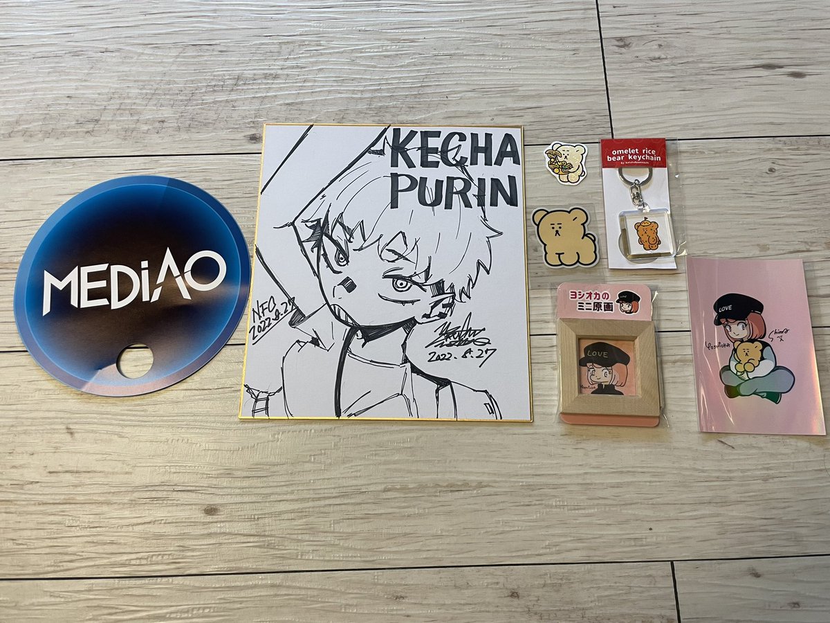 kechapurin0704's tweet photo. #MEDIAO 名古屋イベント2回目
すごくよかった!
慣れない人、イラストレーターさんと話すのはすごく緊張してうまく喋れないけど、リアルに会って話すのは中々ない事だし、イラストレーターさんの思いも直接伝わってすごくいい機会でした!⭐️
スタッフの方々、関係者の皆様ありがとうございました😊 https://t.co/D3X3fgXlJL
