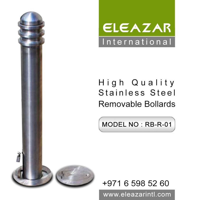 #High_Quality_Stainless_Steel_Removable_Bollards Eleazar International
Model No : RB-R-01
📱 +971 6 598 52 60
.
.
.
#tactilemanufacturers #eleazarinternational #bollardssuppliersinuae #bollardmanufacturers #tactileindicatorssuppliersinuae