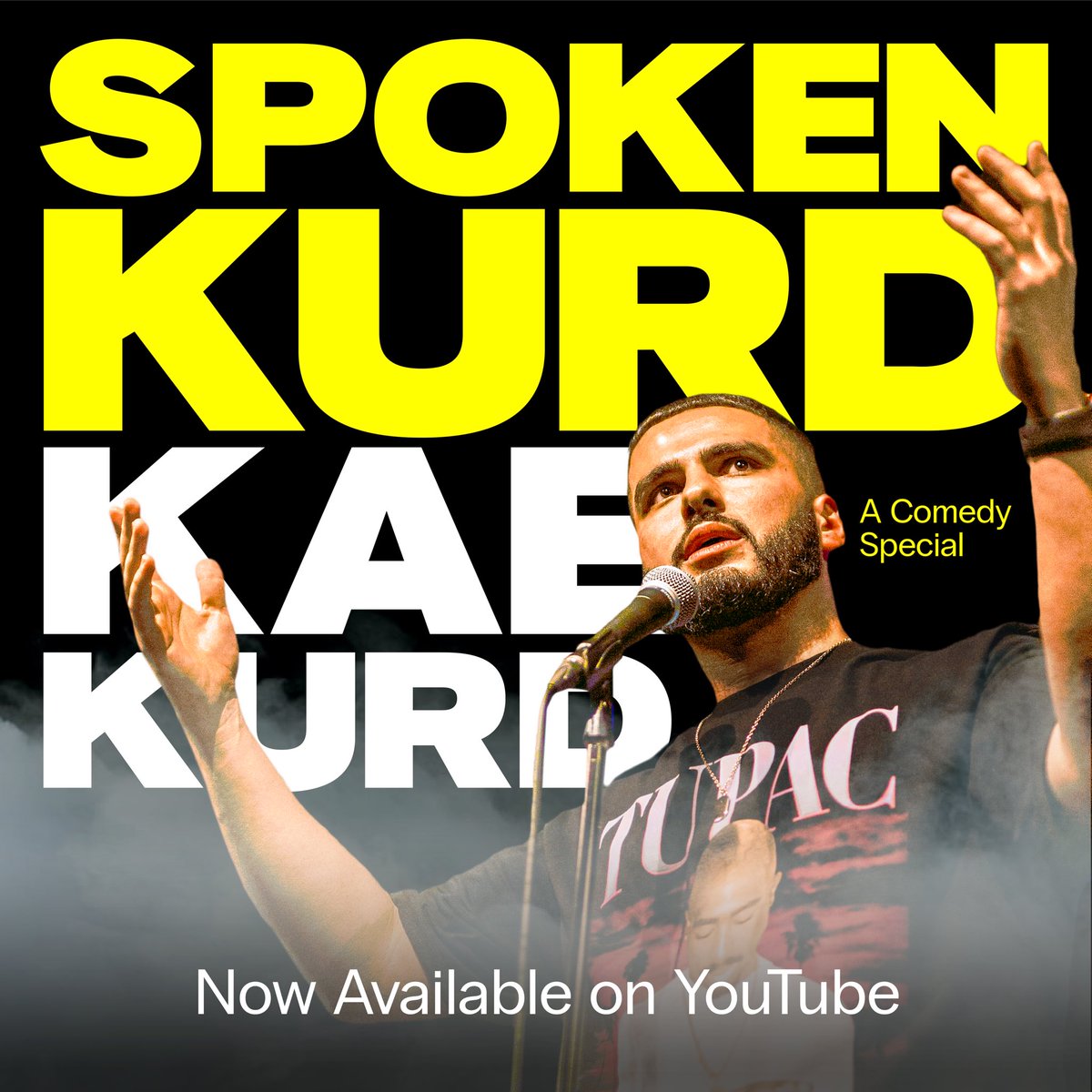 KaeKurd's tweet image. 🚨My new special is out now filmed at the @lsqtheatre 

SPOKEN KURD | FULL STAND UP SPECIAL
youtu.be/8D5A55tfYXQ