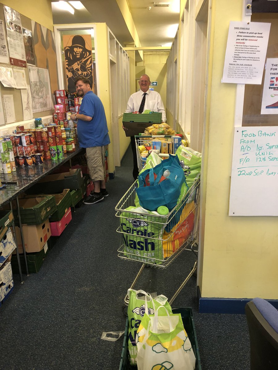 Over 80 bags of shopping plus £208 donation from the fantastic customers from Boldon ASDA . Our team of volunteers John Fred Perry , Sheena Reid Bullerwell Andrew Irving , Terriedriver Driver work really hard it’s all about teamwork . Thank you 😎