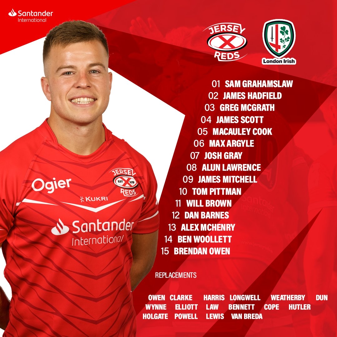 ShorehamRFC's tweet photo. Huge shout out to one of Shorehamโs very own, James Hadfield, who is making his first start for Jersey Reds today in their pre-season fixture vs London Irish! ๐
Go well, James! ๐๐ข๐ก
#goodluck #jerseyreds #wearethereds #shorehamrfc #themightyham https://t.co/g7Jf90QU06