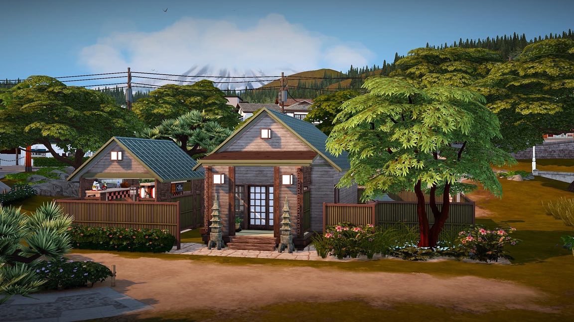 SimsGrown's tweet photo. 2-4-1 Wakanda

Available on the gallery: SimsGrown

Found a plan called detached guest house and had to spice it up a bit. I hope you enjoy it! #basegame #snowescape #laundryday 
#simsgrown #TheSims4 #showusyourbuilds #sims https://t.co/ke4lVJcpkF