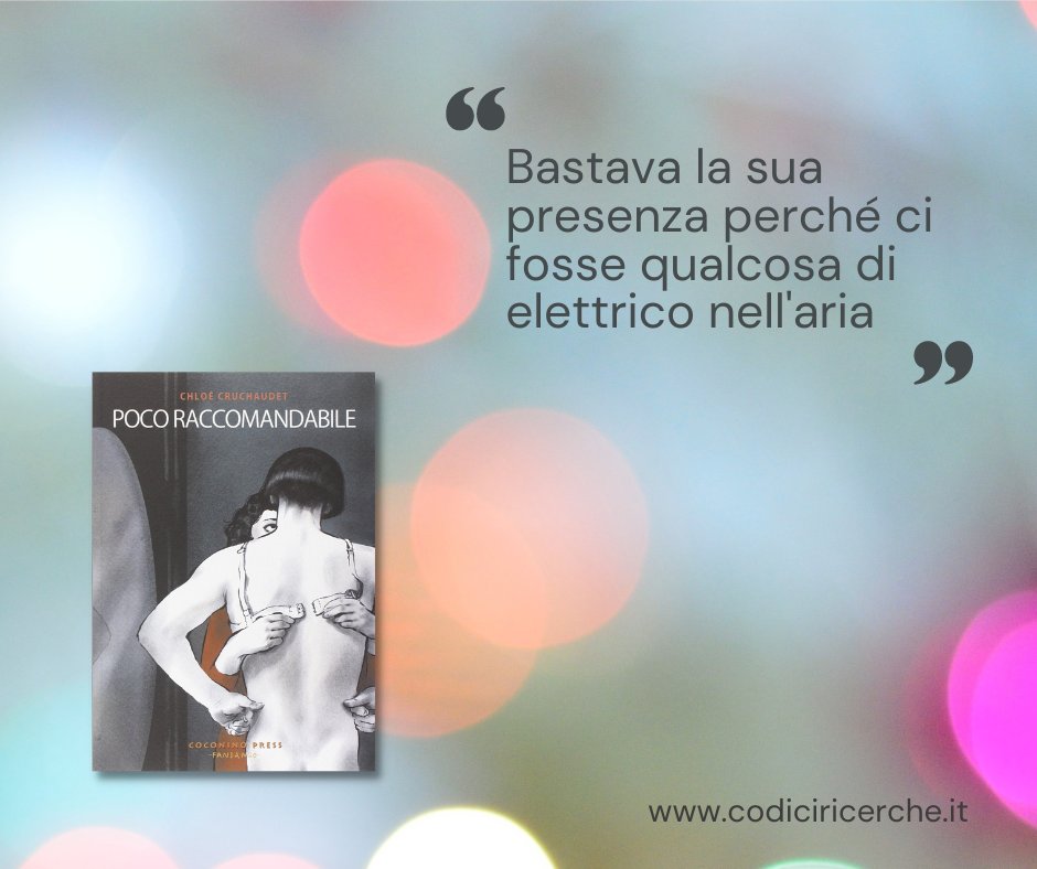 “Con la portata incredibile delle storie vere, fa riflettere in modo nuovo sulle questioni dell'identità e del genere”. Francesca consiglia Poco raccomandabile di Chloé Cruchaudet, <a href="/coconino_press/">Coconino Press</a> (2014)