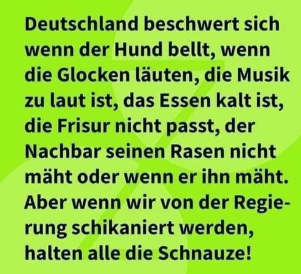 SonguelSunny's tweet photo. Leider muss man hier sagen… so wahr 

#Deutschland #meckern #Regierung #allesblöd https://t.co/NyRyH7X412