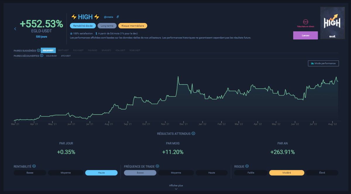 tech_aware_'s tweet photo. Est-ce qu'il y en a parmi vous qui utilise cette stratégie sur @kryll_io ? 

552% sur 530 jours ça nous fait du 1% par jour environs c'est plus que bien !! 

Si vous voulez en savoir plus sur cette stratégie contactez https://t.co/e00TRUOYs5 https://t.co/Kztn61beem
