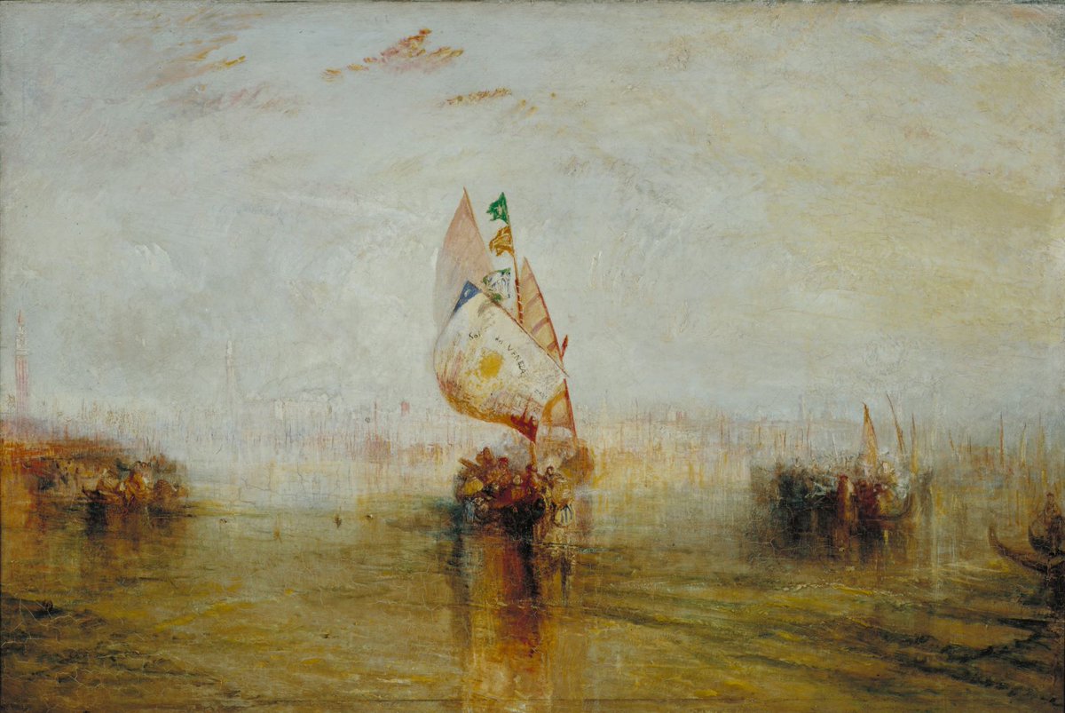 TheLightbox's tweet photo. Art History Talks - On the Water Series 

Join lecturers Melanie &amp; Laurence this September at #thelightbox to learn more about The Thames in Art, The Newlyn School, Venice &amp; Art in St Ives. Find out more here https://t.co/7PalmkcYtA 

The Sun of Venice Going to Sea © JMW Turner https://t.co/q0PLIcR3Z9