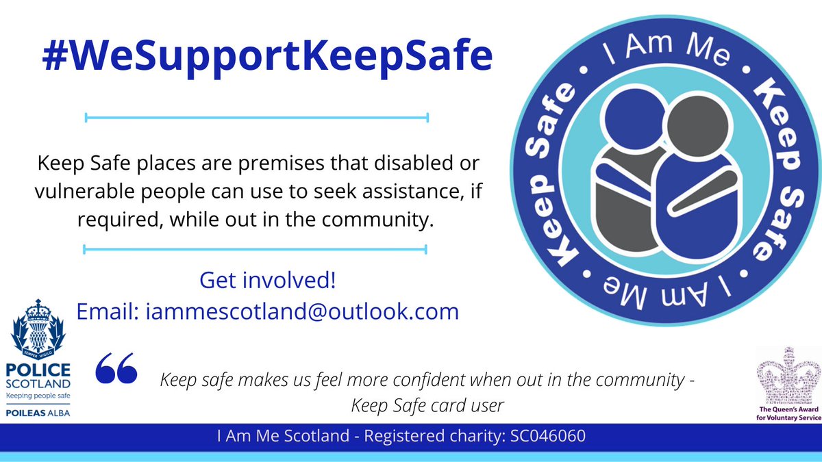 #WeSupportKeepSafe iammescotland.co.uk/about-keep-safe