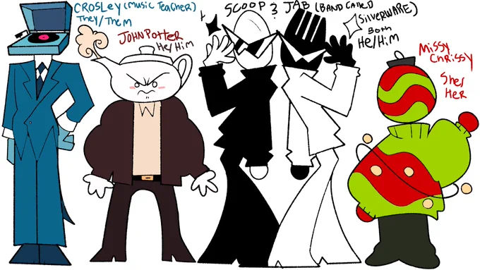 goodnight designs!! give me someore objects and ill make more!!! #art #characterdesign #characterart #objectshowcommunity #osc #objecthead 
