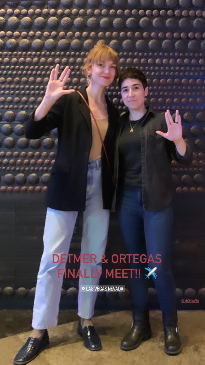 Emily Coutts (@couttsemily) on Twitter photo So grateful to have met <a href="/melissaCnavia/">Melissa Navia 🚀</a> tonight in Vegas. A true gem in our Trek fam. Fly good!! #StrangeNewWorlds #StarTrekDiscovery #StarTrekFamily So grateful to have met <a href="/melissaCnavia/">Melissa Navia 🚀</a> tonight in Vegas. A true gem in our Trek fam. Fly good!! #StrangeNewWorlds #StarTrekDiscovery #StarTrekFamily